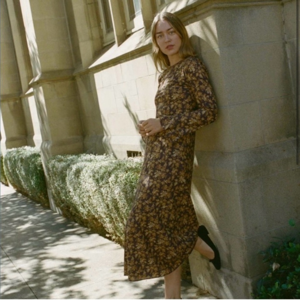 Doen AMANDE DRESS --FERN GROVE FLORAL